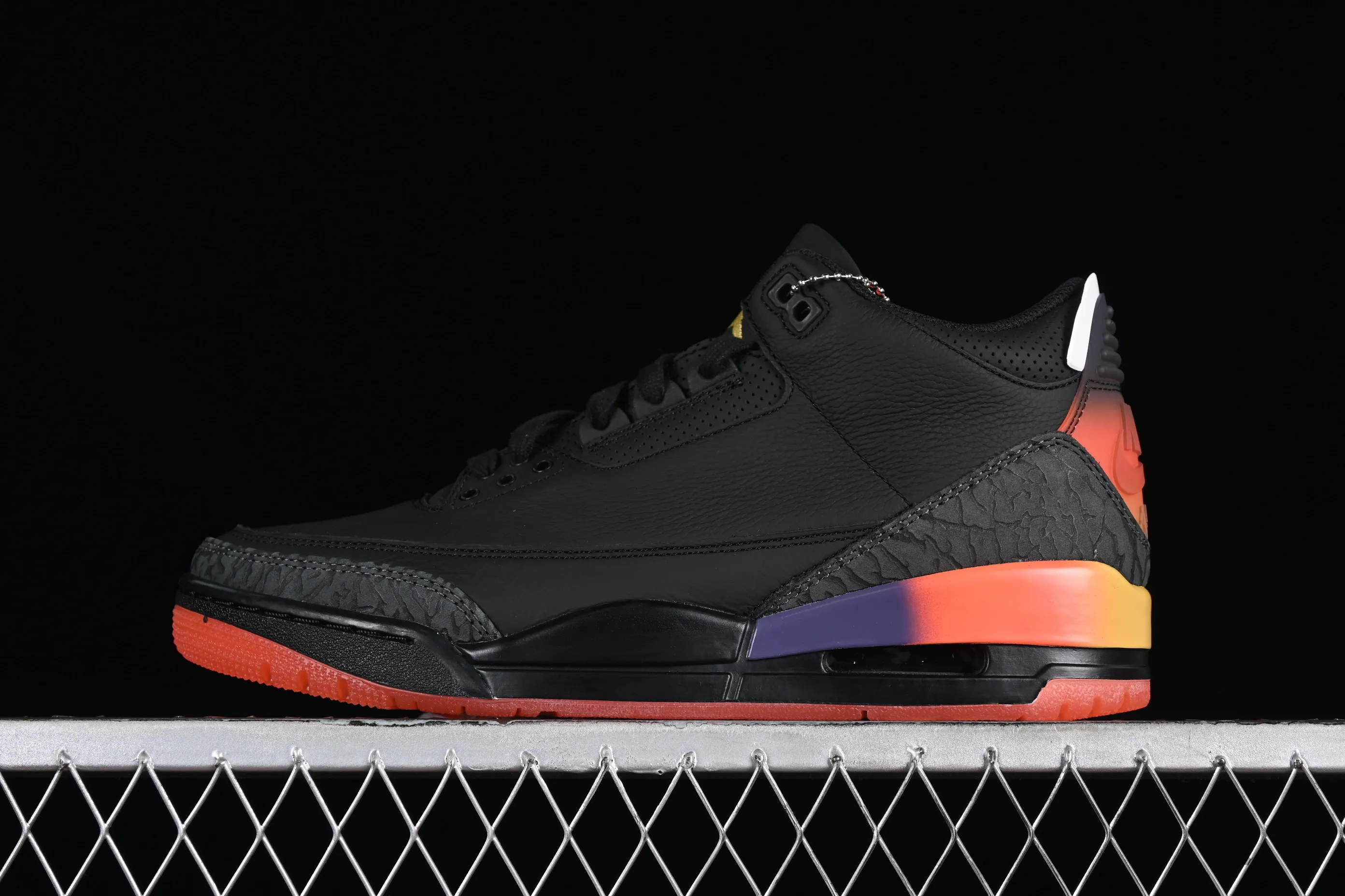 All categories Air Jordan Jordan series basketball shoes Air Jordan 3 foreign trade version Air Jordan 3 "Rio" AJ3 Joe 3 black rainbow FN0344-001